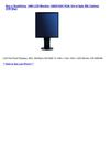 Computers & Accessories - 19IN LCD Monitor 1280X1024 VGA Dvi-d Spkr Blk Cabinet 3YR Warr