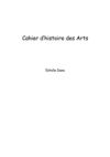 Cahier d'histoire des arts
