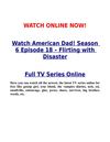 Watch American Dad! 6x18 Season 6 Episode 18 s06e18 – Flirting with Disaster