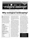 Winter 2003 The Ecological Landscaper Newsletter