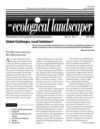Fall 2007 The Ecological Landscaper Newsletter