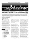 Spring 2008 The Ecological Landscaper Newsletter