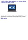 Computers & Accessories - Acer Aspire AS5742Z-4646 Notebook_ 15.6, Dual Core 2.13GHz, 4GB RAM, 320GB HDD, Windows 7...