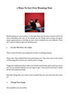 7 Ways To Get Over Breakup Now