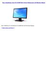 Computers & Accessories - Acer ET.CV3WP.E05 19-Inch Widescreen LCD Monitor (Black)