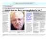 Interview with Gorbachev: "25 years ago, Mikhail Gorbachev instituted Perestroika"