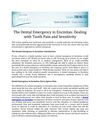 The Dental Emergency in Encinitas: Dealing with Tooth Pain and Sensitivity