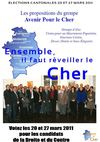 Propositions du groupe Avenir Pour le Cher