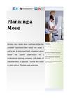 Planning a Move