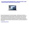 Computers & Accessories - APPLE MACBOOK PRO 17 2.3GHz QUAD CORE i7 750GB Hard Drive, 4GB Ram, High-Resolution...