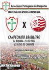Material de apoio à imprensa - Portuguesa x Náutico