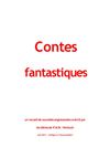 Contes fantastiques
