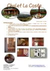 Descriptif Chalet La Coste