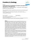 Trade-off between morphological convergence and opportunistic diet behaviour in fish hybrid zone.