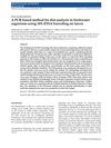 A PCR-based method for diet analysis in freshwater organisms using 18S rDNA barcoding on faeces.