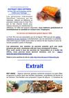 Extrait des offres pour l'étranger du Club TELI
