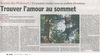 LE SOIR, 23-05-2011, Natura parc - Tree dating -