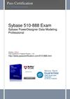 Pass SYBASE 510-888 Exam