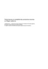 Performances et rentabilité des productions bovines en Région wallonne -
