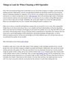 Things to Look for When Choosing a SEO Specialist
