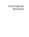 CONVERCION DE MONEDAS CON LISTA
