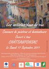 Règlement du concours "Les artistes dans la rue" de Châteauponsac 