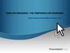 Term life insurance - the temporary life insurance