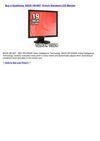 Computers & Accessories - ASUS VB195T 19-Inch Standard LCD Monitor