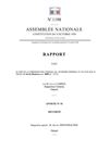 Rapport budget sécurité loi de finances pour 2009