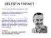 CELESTIN FREINET