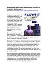 Boot Camp Workouts