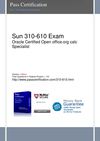Pass SUN 310-610 Exam