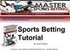 Sports Betting Tutorial
