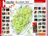 Set de table de la route des savoir faire et des sites culturels de Chartreuse 