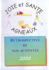 Joie et Santé - rétrospective 2003