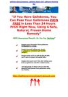 gallstone during pregnancy - gallstone attack relief - gallstone dissolving diet