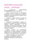 Perfil Del Comunicador Social.docx