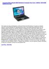 Computers & Accessories - Dell Latitude D620 Notebook Computer Duo Core 1.66GHz 1GB 40GB CDRWDVD WiFi