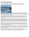 VIP Yacht Charters