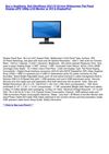 Computers & Accessories - Dell UltraSharp U2311H 23-inch Widescreen Flat Panel Display eIPS 1080p LCD Monitor w DVI &...