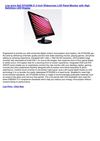Computers & Accessories - Dell ST2220M 21.5 Inch Widescreen LCD Panel Monitor with High Definition LED Display