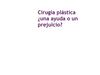cirugia plastica