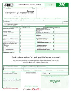 Formulario 350 Retencion En La Fuente Para Imprimir Pdf | calam 233 o formulario 350 retenci 243 n en la fuente Formulario 350 Retencion En La Fuente Para Imprimir Pdf | calam 233 o formulario 350 retenci 243 n en la fuente