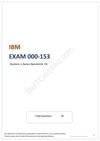 BeITCertified IBM Free Download Actual 000-153 exam questions dumps as PDF