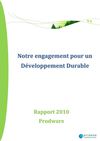 Rapport Développement Durable 2010 Prodware