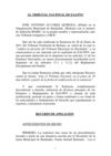 Recurso al Tribunal Nacional
