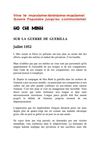 Hô Chi Minh : sur la guerre de guérilla (juillet 1952)
