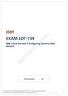 BeITCertified IBM Lotus Free Download Actual LOT-739 exam questions dumps as PDF
