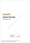 BeITCertified CompTIA Free Download Actual PK0-003 exam questions dumps as PDF