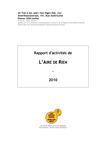 Rapport d'activités 2010 du Service d'Accueil de Jour "L'Aire de Rien" de l'asbl Un Toit à Soi